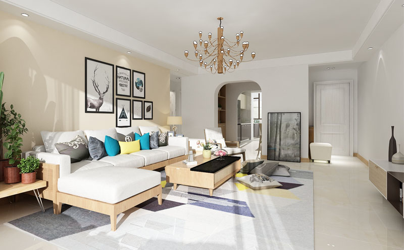 遼陽(yáng)裝修公司淺談客廳裝修效果圖簡(jiǎn)約風(fēng)格