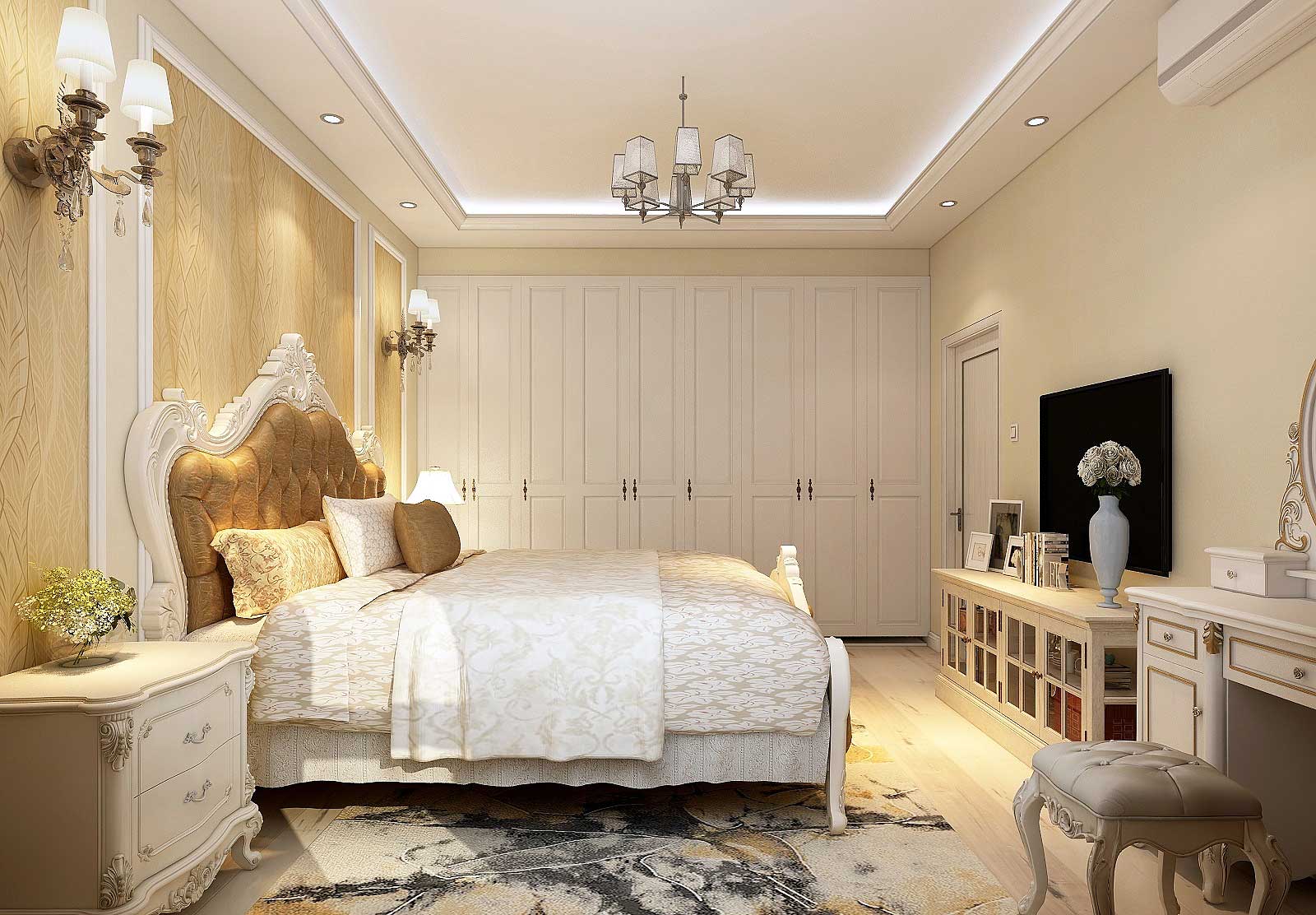 遼陽裝飾公司 簡歐式別墅裝修效果圖賞析