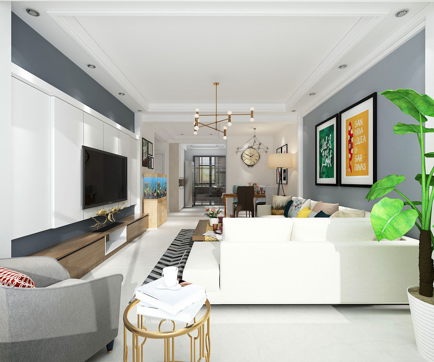 遼陽裝修公司 簡約家裝案例賞析