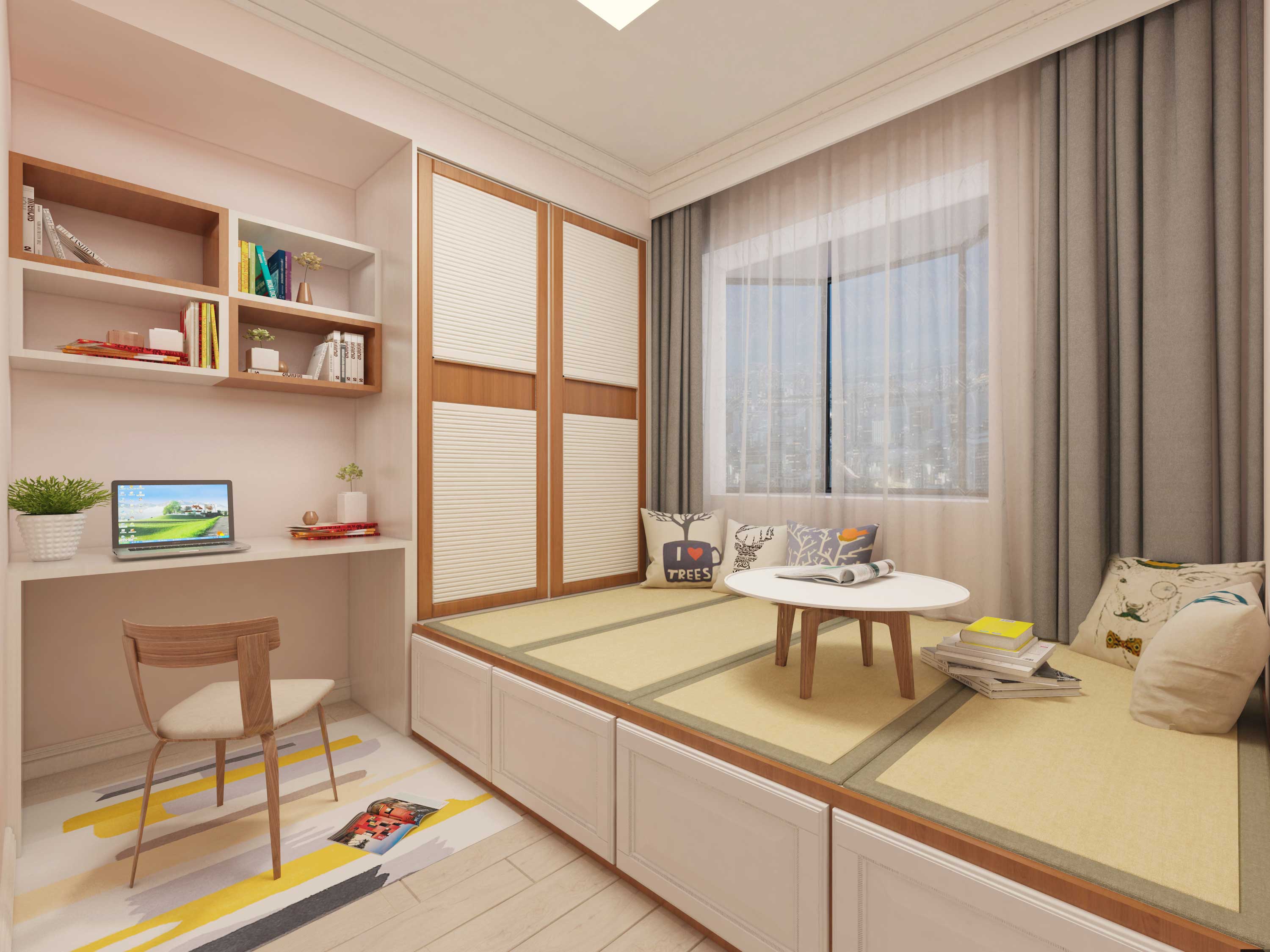 遼陽(yáng)現(xiàn)代簡(jiǎn)約風(fēng)格裝修案例欣賞