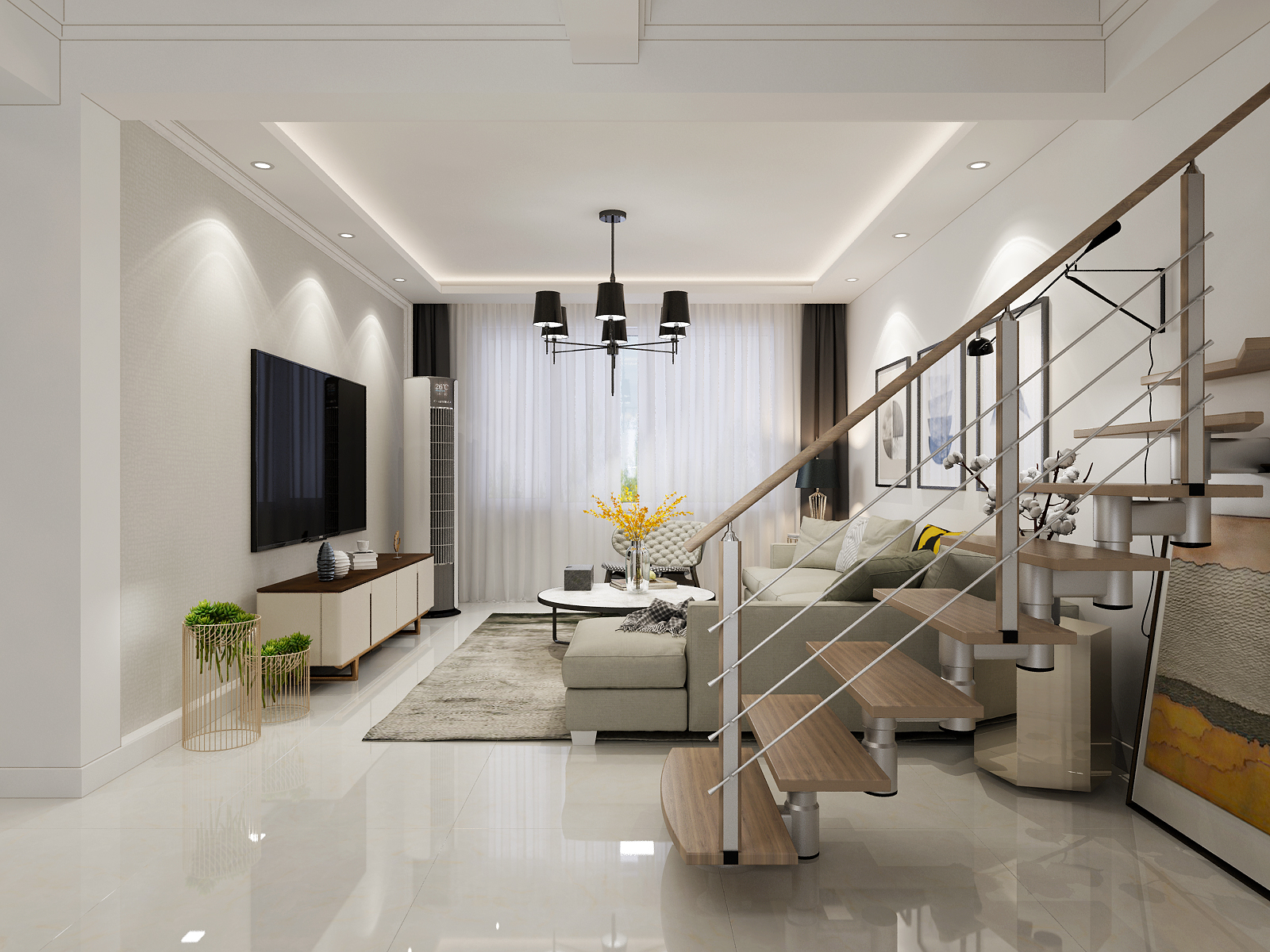 遼陽(yáng)裝修公司第一城案例裝修效果賞析