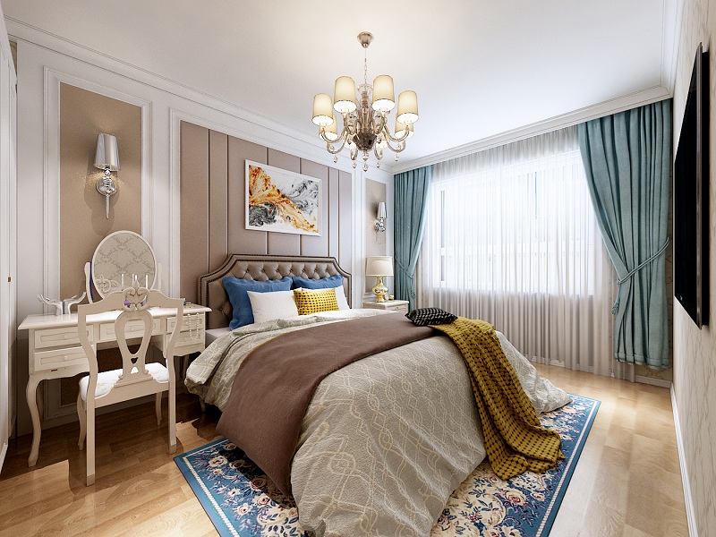 遼陽簡歐式裝修效果案例賞析