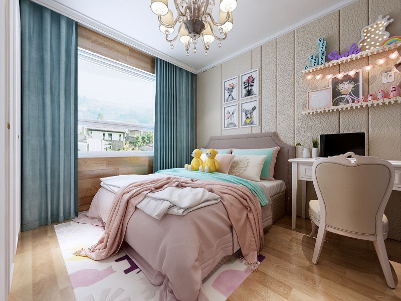 遼陽簡歐式裝修效果案例賞析