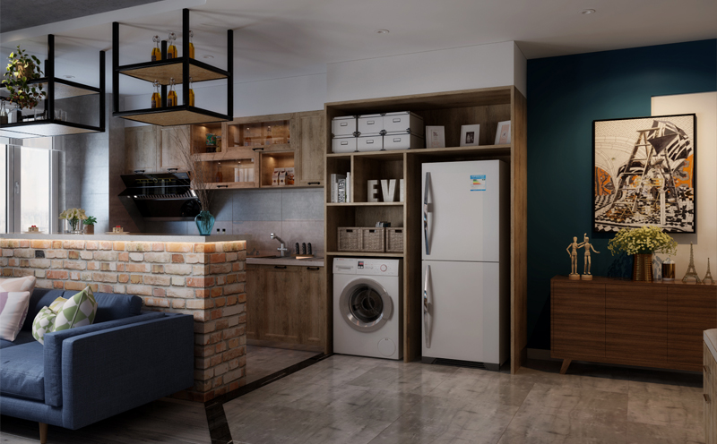 遼陽家裝工業(yè)風(fēng)裝修案例賞析