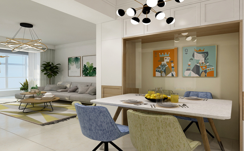 遼陽現(xiàn)代簡約風裝修裝飾案例欣賞